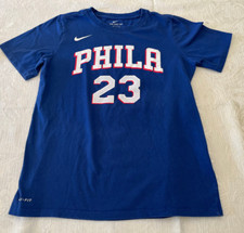 Nike DRi-Fit NBA Philadelphia 76ers Jimmy Butler T-Shirt Youth Medium 10/12