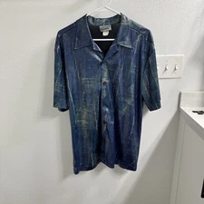 Forum Novelties L Mens Shirt Funkdelic Dagger Collar Pop Icon Style Metallic