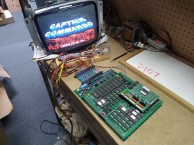 CAPTAIN COMMANDO - 1991 Capcom GENUINE - Gtd Working JAMMA Arcade videogame PCB