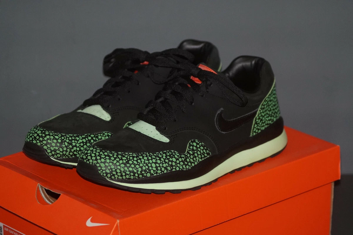 Nike Air Safari Supreme 2007 Eu 42.5 UK 8 Animal Black Green 321952 001