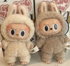 POP MART x LABUBU The Monsters Exciting Macaron Vinyl Plush-Toffee  Soymilk US