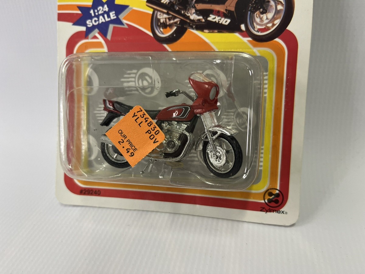 Vintage Ridge Riders Die-Cast Metal 1:24 Kawasaki Honda Sealed