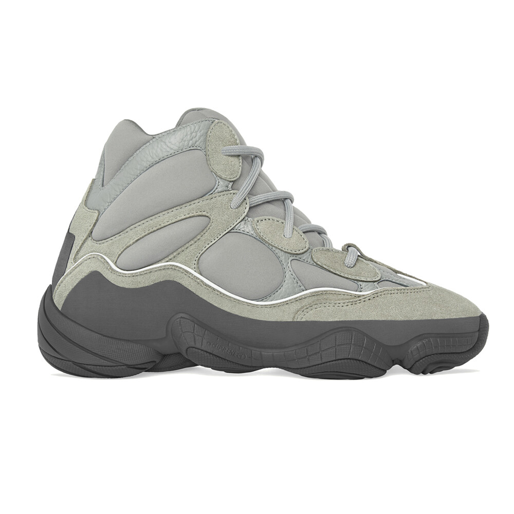 мужские серые кроссовки adidas Yeezy 500 с высоким берцем, повседневная обувь GY0393