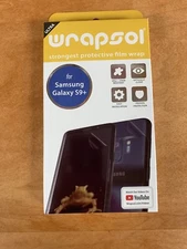 Wrapsol For Samsung  Galaxy S9 Plus/Strongest Protective Film Wrap/