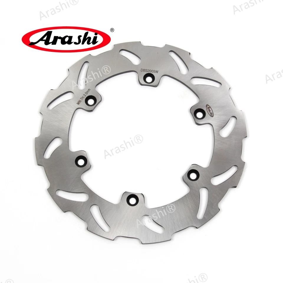Fixed Front Rear Brake Disc Rotor fit Suzuki DR-Z400E DR-Z400S 2000-2021 DRZ400E - Image 3 of 4