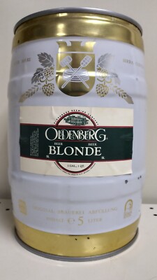 Oldenberg Blonde-Old Paper Label-5L liter minikeg Very Nice Condition