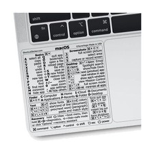 Mac OS Shortcuts Sticker  Mac Keyboard Stickers for Mac OS  No-Residue Lami...