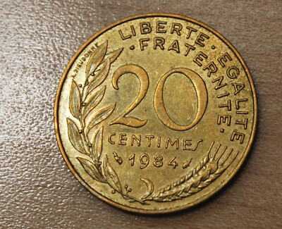 1984 France 20 Centimes | eBay