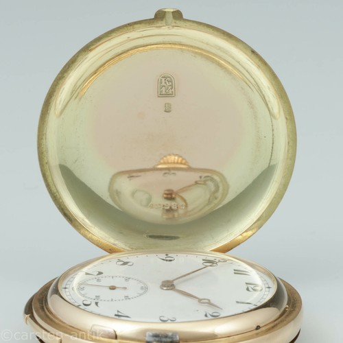 Girard Perregaux minute repeater Hunter anchor chronometer 20''', 14k gold 1920 - 第 4/12 張圖片