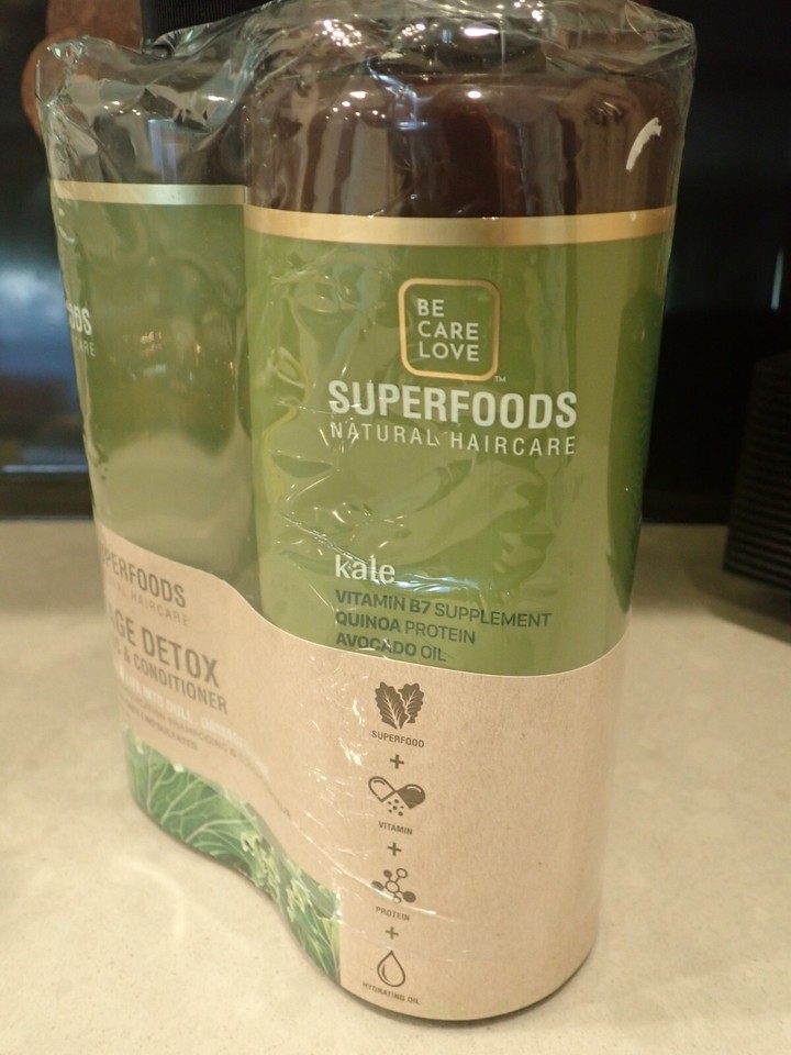 Superfoods Kale Damage Detox Shampoo & Conditioner Set 33 fl. oz eBay