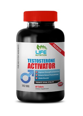 Men Libido -Testosterone 742mg  Activator - Elevate Physical Capabilities  - 1B 