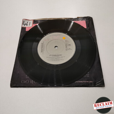 heatwave jitterbuggin' 7'' vinyl record very good condition