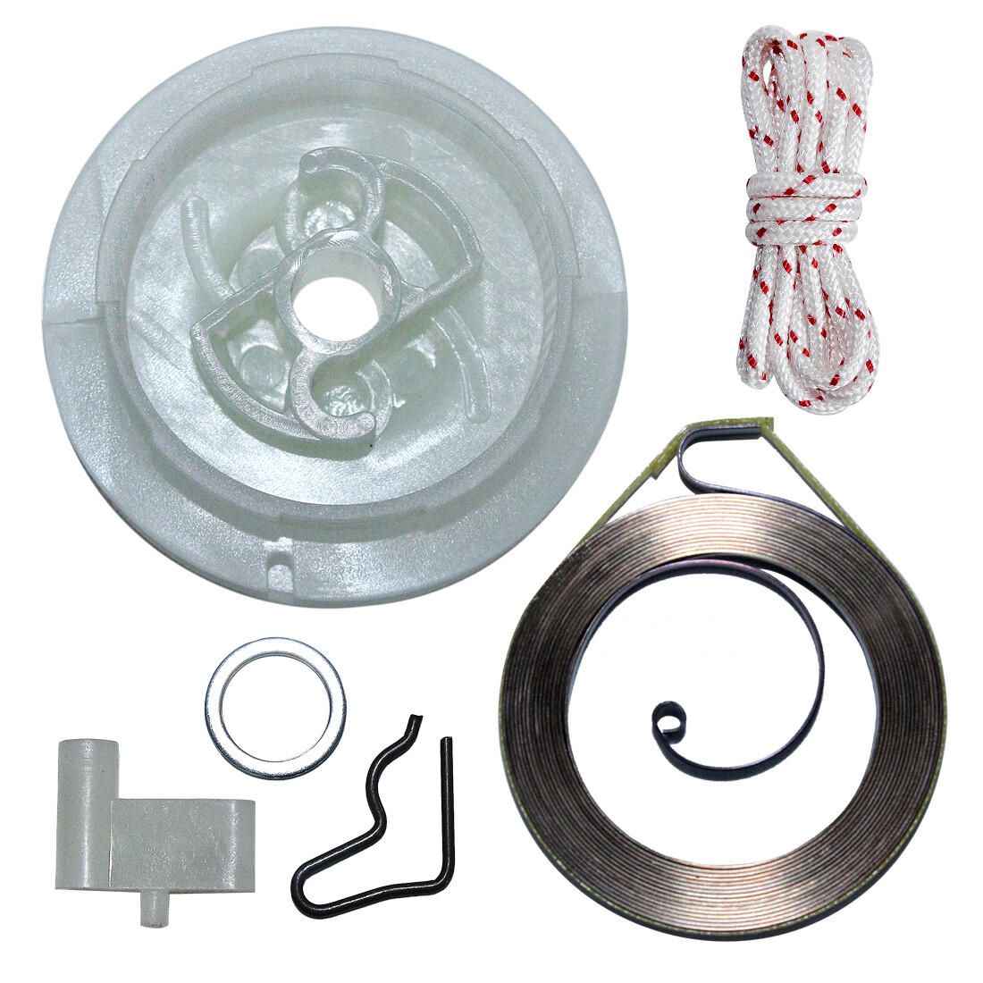 For Stihl FS46FS38 FC55 FS55 FS45 Recoil Starter Pulley Spring Rope Pawl Trimmer