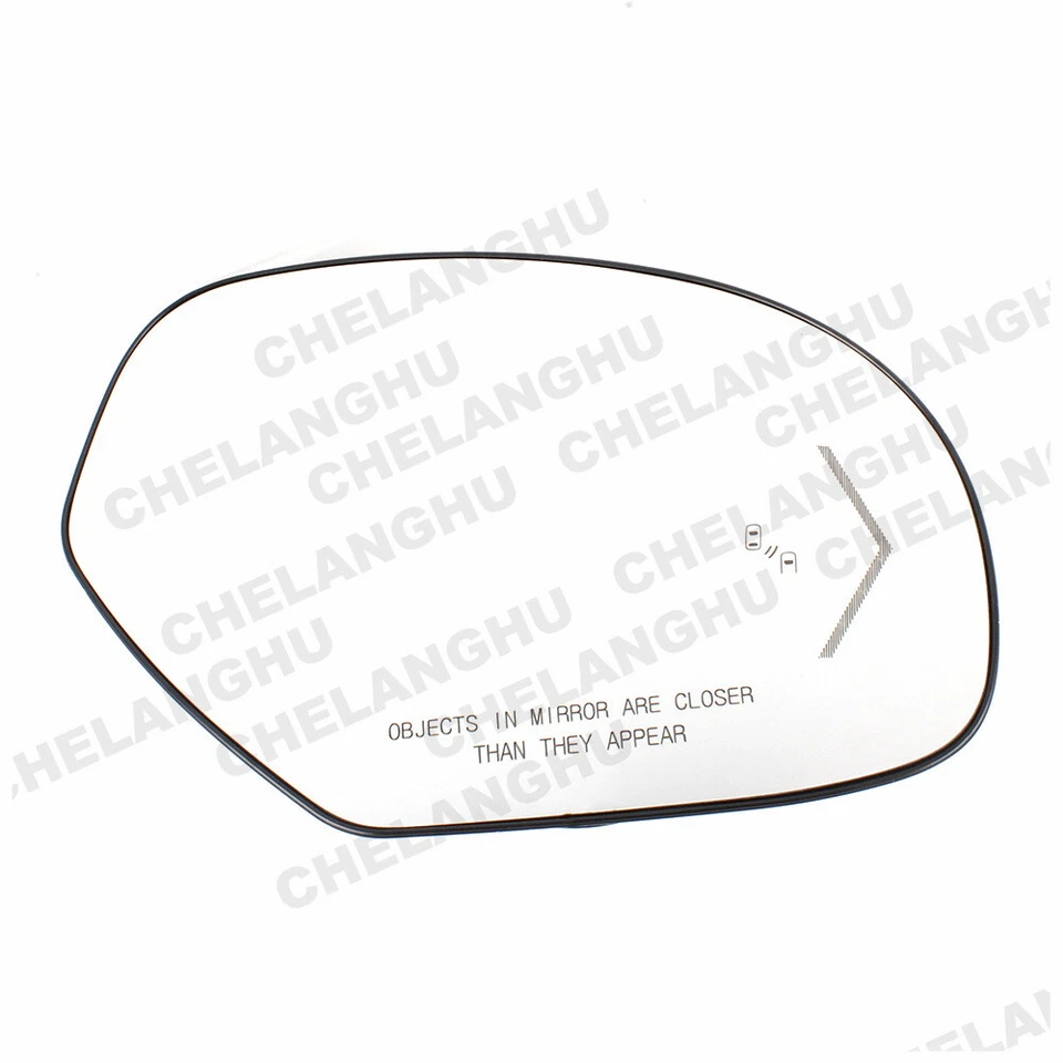 Espejo retrovisor universal de vidrio con flecha intermitente lado derecho para Cadillac Chevrolet Foto 3 de 4