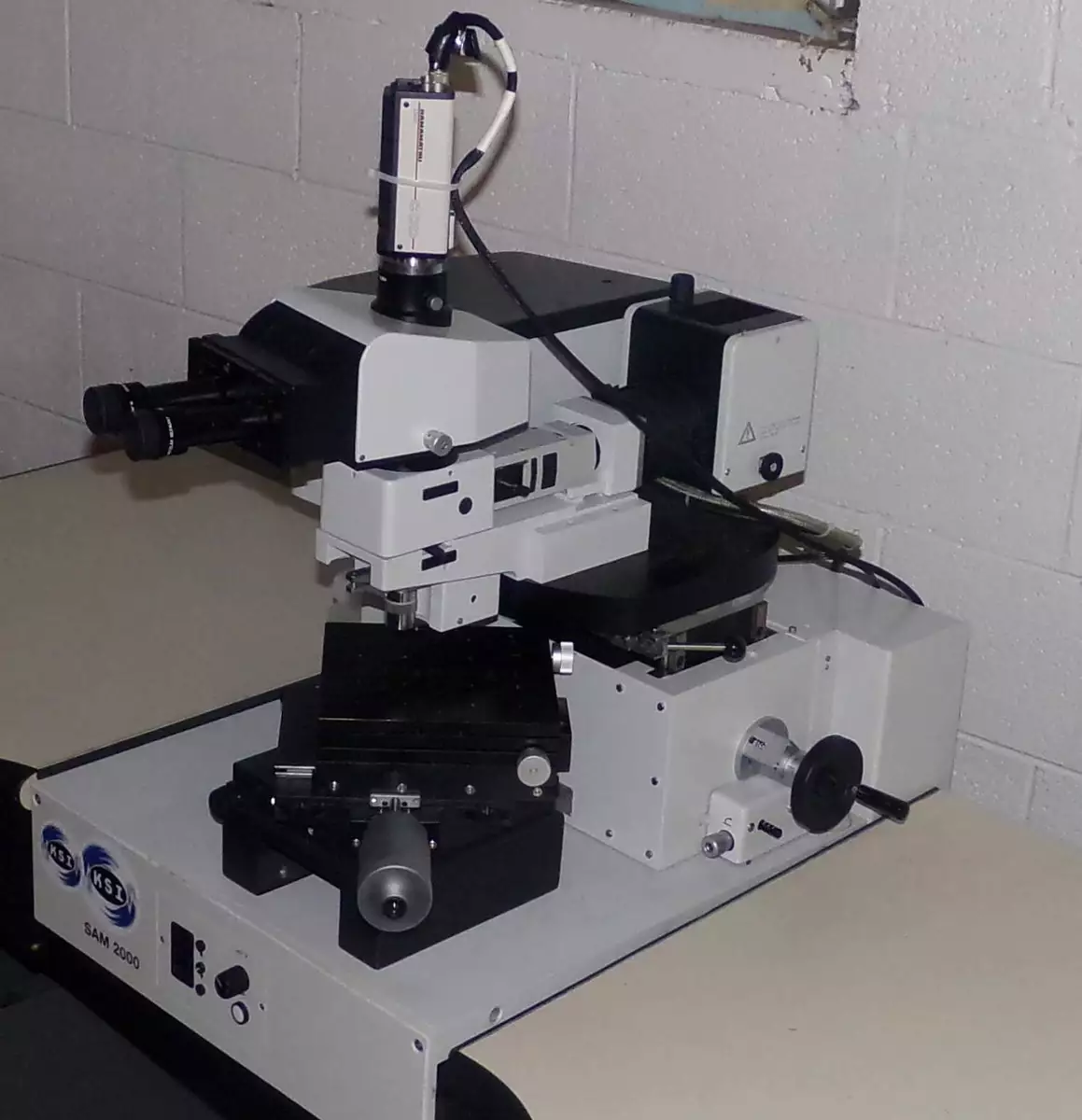 Ernst Leitz KSI Sam 2000 GmbH Ultrahigh Frequency Scanning Acoustic Microscope