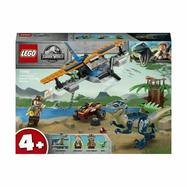 LEGO Jurassic World: Velociraptor: Biplane Rescue Mission (7