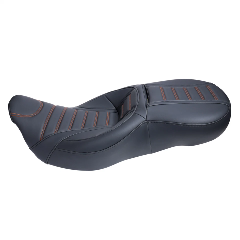 2-Up Driver Passenger Seat For Harley Touring Street Glide Road King 2009-2023 Foto 4 de 4