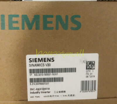 Ein Neu SIEMENS Industry Inverter 6SL3210-5BB21-5UV1 6SL3 210-5BB21-5UV1