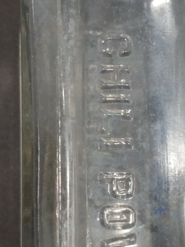 Gebhardt Eagle Vintage/Antique Glass Bottle "Chili Powder " eBay