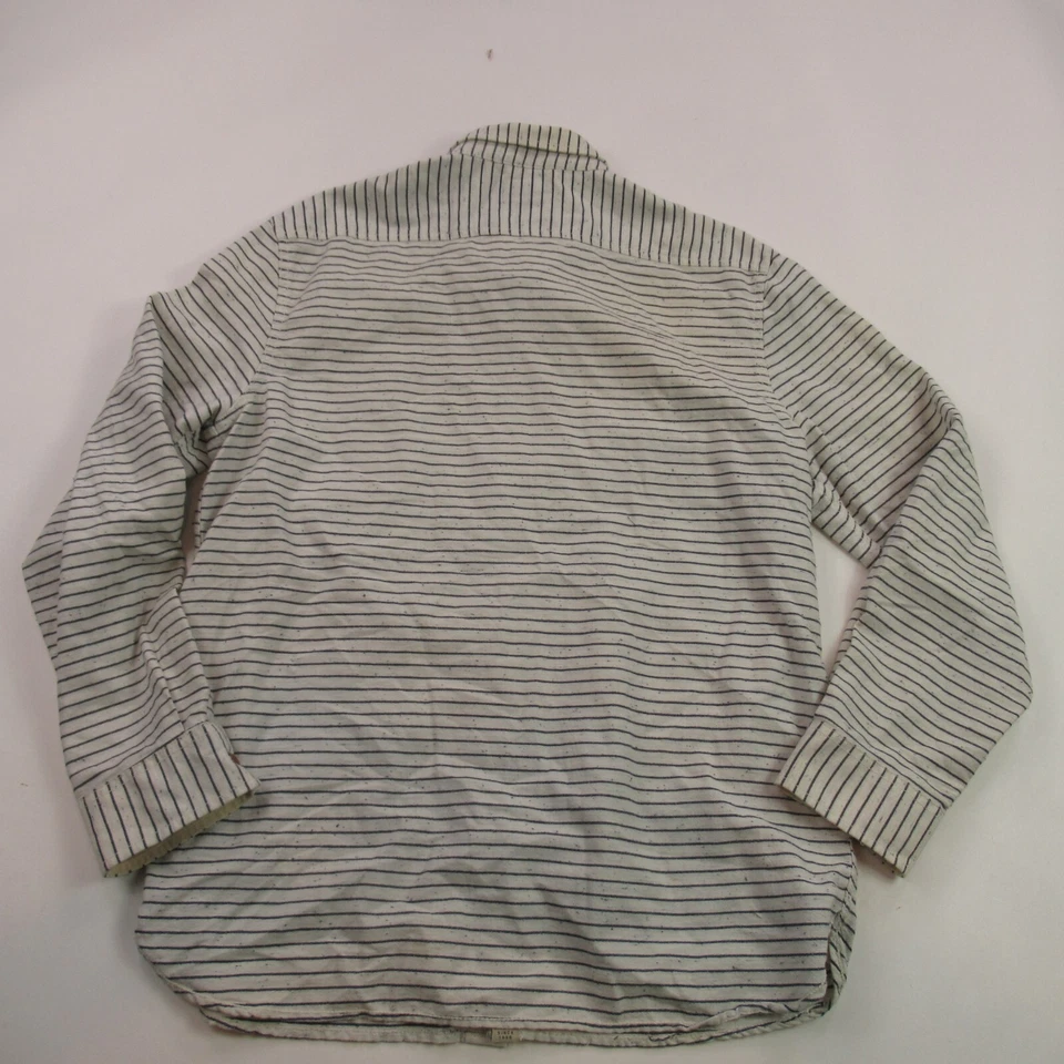 Vans Shirt Mens XL Long Sleeve Button Up Stripes Lightweight Pocket - Image 4 of 4