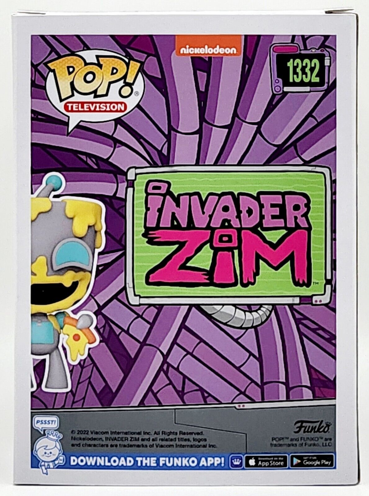 Funko Pop! Animation Invader Zim GIR Eating Pizza 1332 Exclusivo - Moça do  Pop - Funko Pop é aqui!