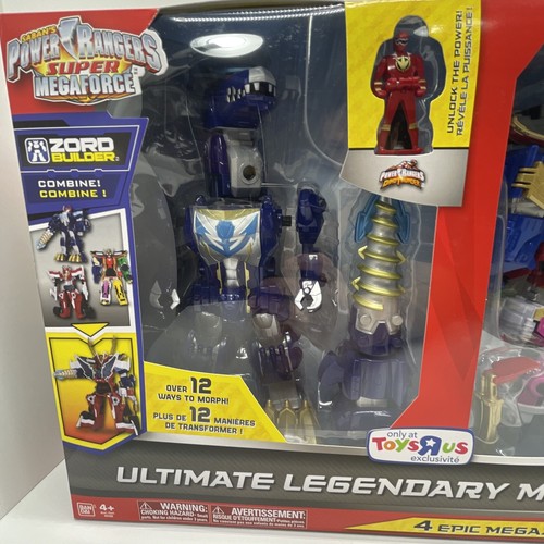 Power Rangers Super Megaforce JUEGO Ultimate legendario megazord - Rex Falcon - NUEVO - Imagen 11 de 24