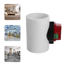 Plastic Air Damper Valve HVAC Electric Air Duct Motorized Damper For Ventilation