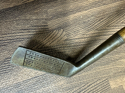 Antique A.C. McClurg & Co. Hickory Shaft Putter
