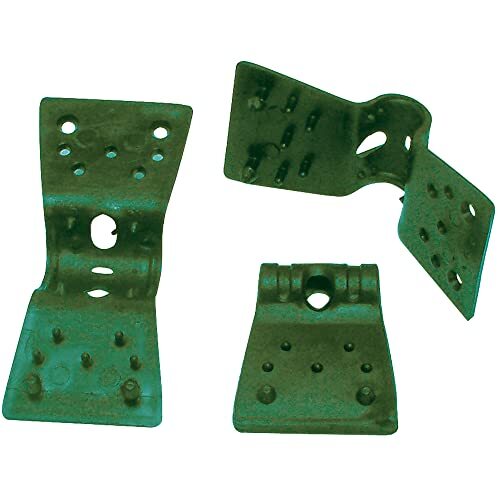 tenax Clips Rete 3,5 cm Verde, Scatola da 500 Clips, Clips per Il (S4T)