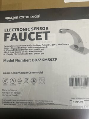 AmazonCommercial Electronic Sensor Faucet B07ZKMS9ZP