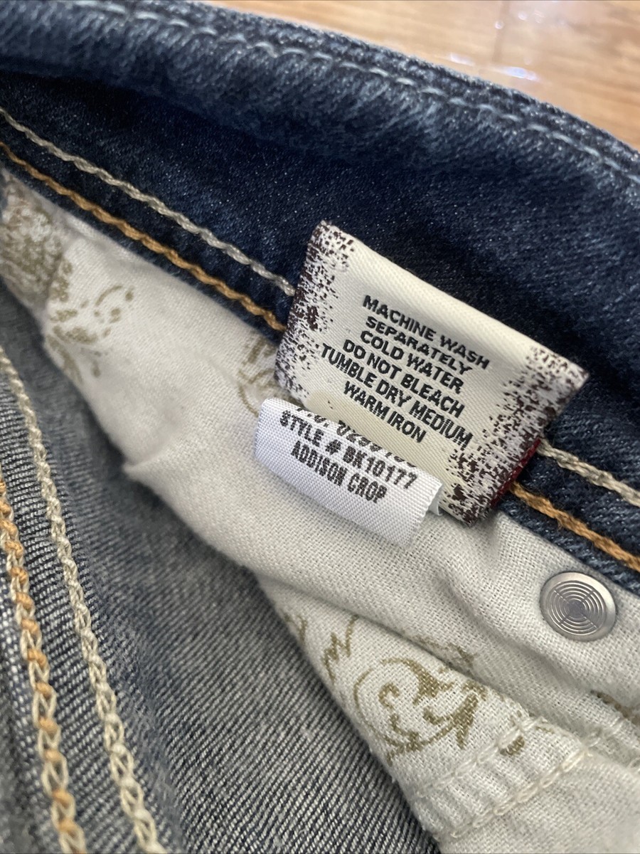 Jeans BKE Taille 31 Femme - Modèle Addison Capri Délavé Foncé - Excellent état