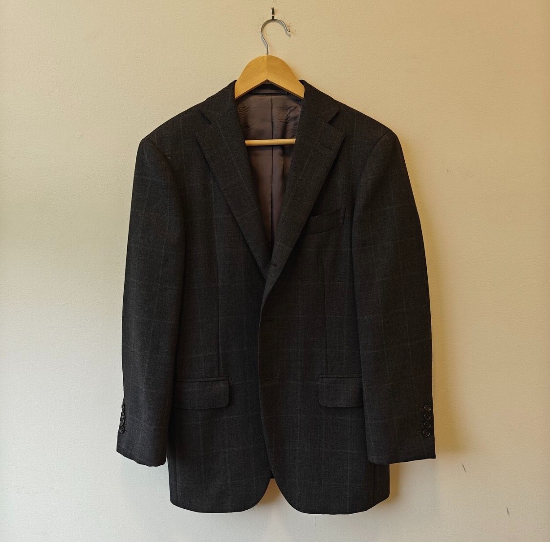 Ring Jacket {Blazer/Jacket} Gray Checked [Excelle… - image 1