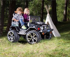 2 Seater Peg Perego Gaucho Superpower 24V Electric Ride On Buggy Jeep Car
