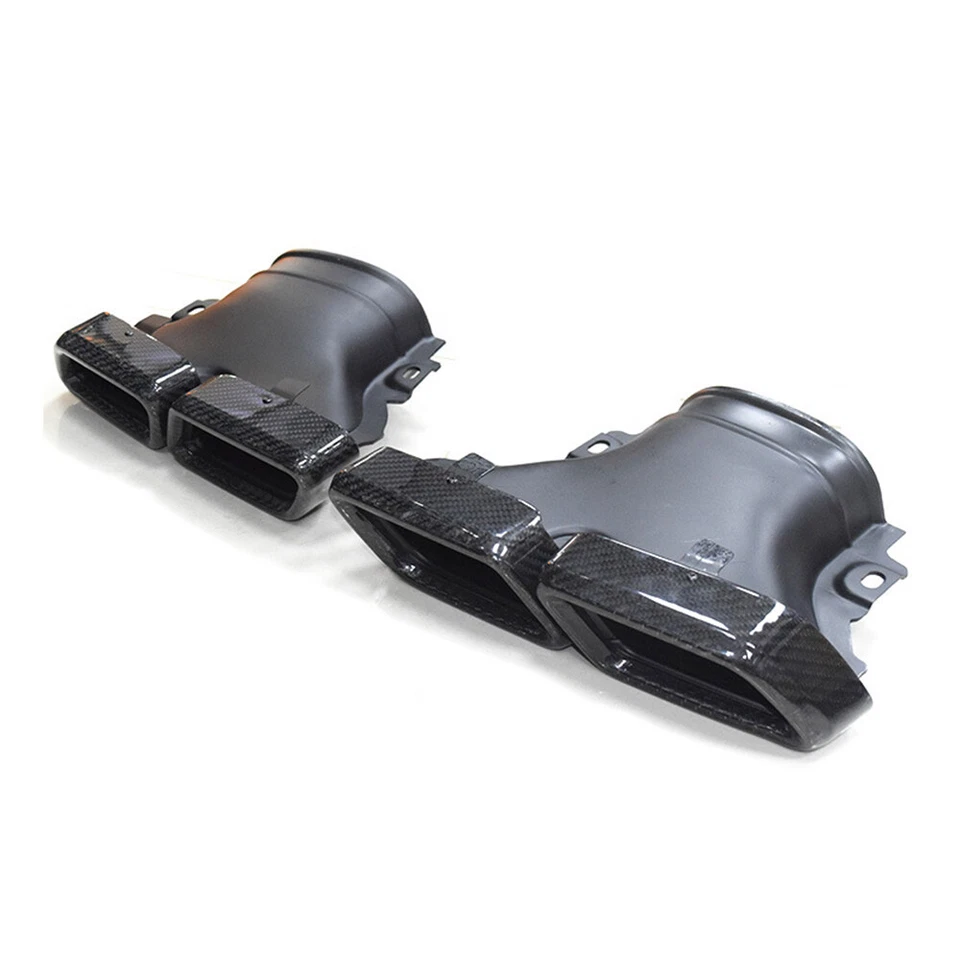 Punta de tubo de escape de coche para Mercedes Benz Clase E W213 E200 E260 E300 hasta E63 AMG Foto 4 de 4