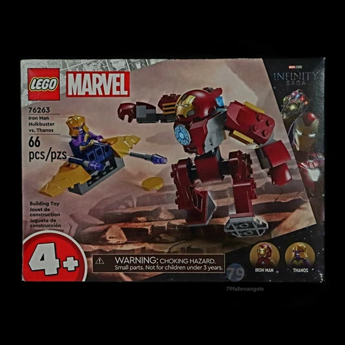 LEGO Iron Man Hulkbuster Vs. Thanos Avengers Infinity War 76263 New Damaged Box