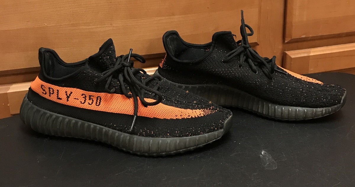 Adidas Yeezy Boost 350 V2 Beluga Black Orange Shoes Men Size Adidas Yeezy Boost 350 V2 Beluga Black Orange Shoes Men Size