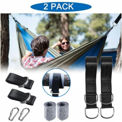 LIUWAZJ Tree Swing Straps Outdoor Hammock Straps Tree Swing Hanging Kit for Garden Swing