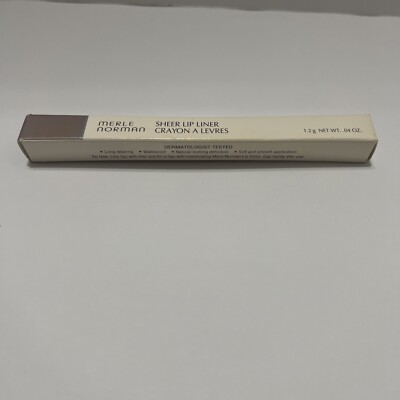 Merle Norman Sheer Lip Liner Color Crayon Brightly New HTF