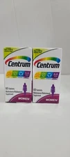 Centrum Multivitamin Tablet Women Multimineral Supplement Iron Vitamin D3 01/23