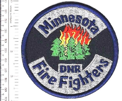 Hot Shot Wildland Fire Crew Minnesota Wildland Firefighters Patch vel NO TARIFF