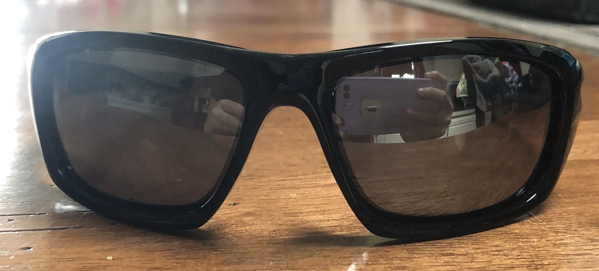 Oakley Valve Polished Black with Black Iridium Lenses Men's