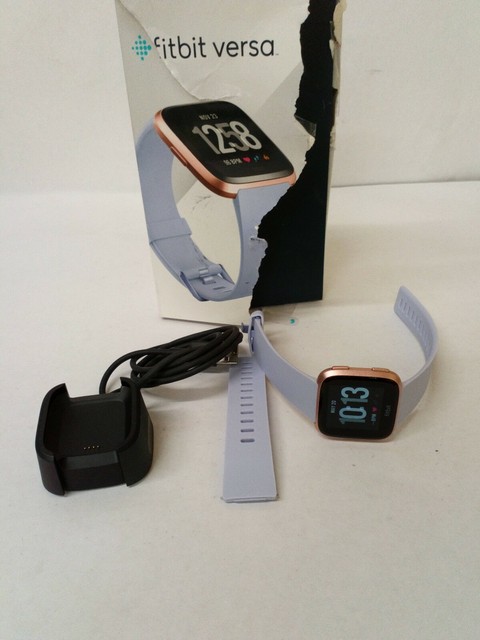 fitbit versa rose gold ebay