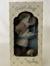 Maileg Royal Staff 6 MOUSE CHEF with POT COOKING SPOON NEW NRFB