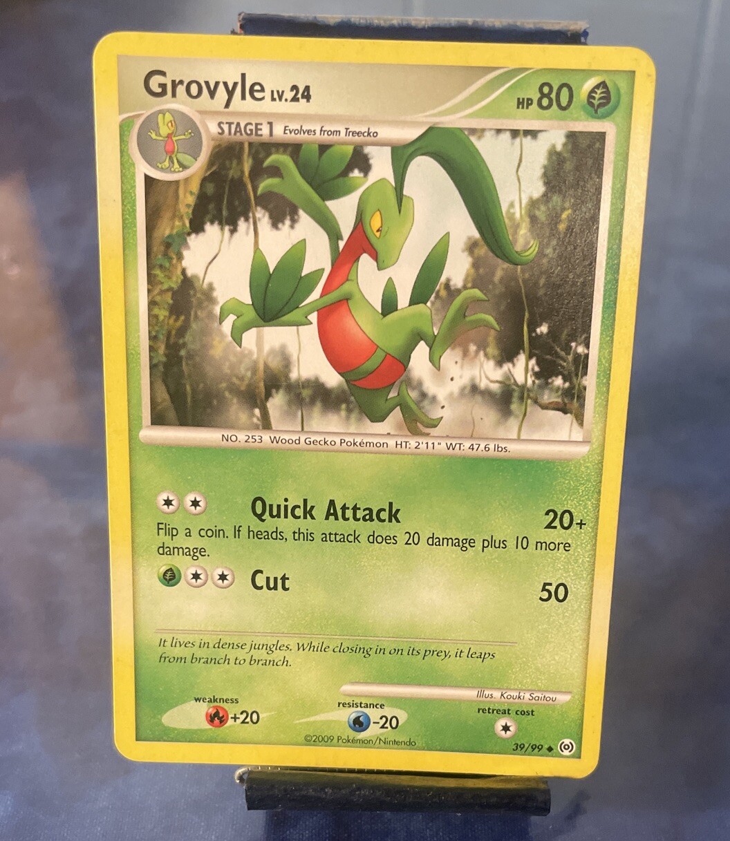 Pokemon TCG Grovyle Platinum Arceus 39/99 Regular Uncommon 2009 LP-NM