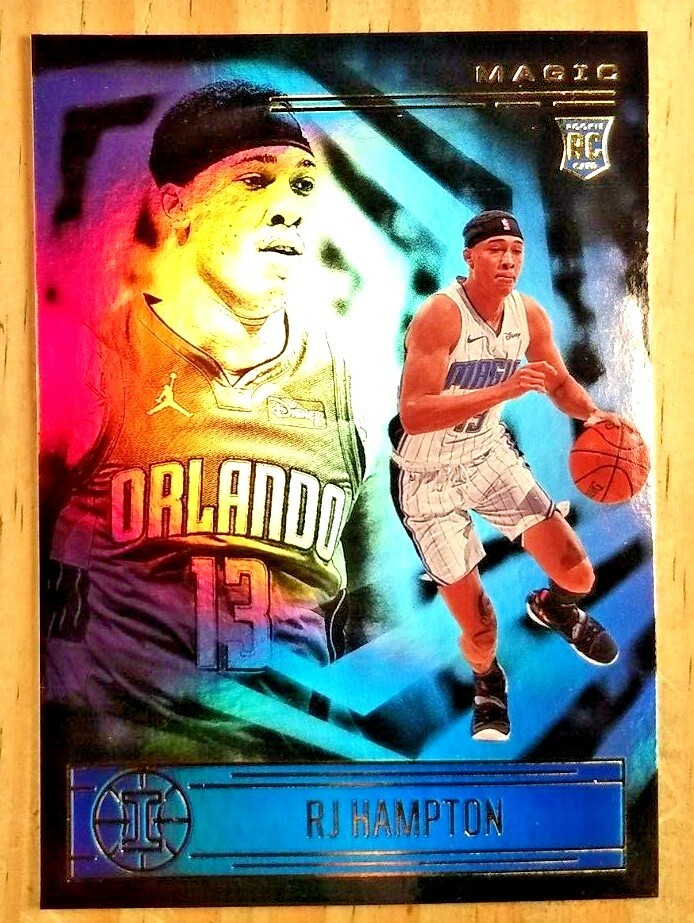 2020-21 PANINI ILLUSIONS RJ HAMPTON ROOKIE CARD#24 NM-MT NUGGET ORLANDO MAGIC
