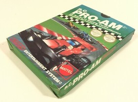 R.C Pro-AM - Canadian Version w/ Hang Tab Unpunched - Nintendo Nes Game Complete