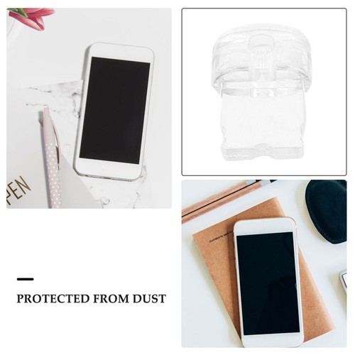 100pcs Charging Port Dust Plugs: Transparent Phone Port Cover Compatible For - 第 11/12 張圖片
