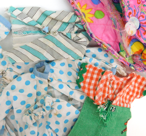 VTG Barbie / Doll Homemade Crochet Knit Sewn Wedding Dress Pants Outfits Lot - Picture 20 of 21