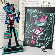 Hazbin Hotel Vox Anime Acrylic Stand Figure Toy Desktop Decorations Gift 15CM