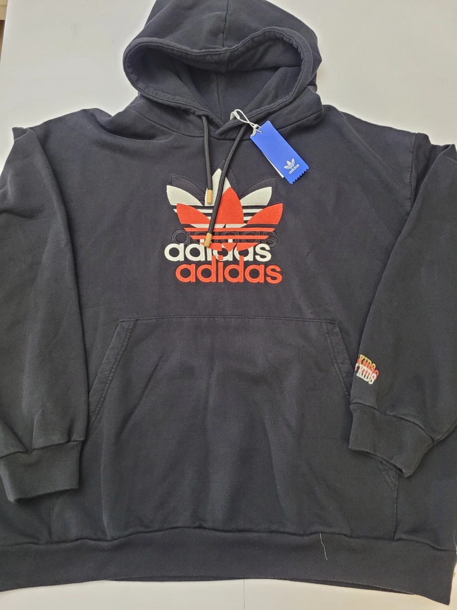 adidas Originals x Midwest Kids Hoodie Black Sweatshirt Heavy Size Mens 2XL NWTs